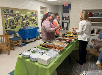 NECC parent caregiver cafe photos.